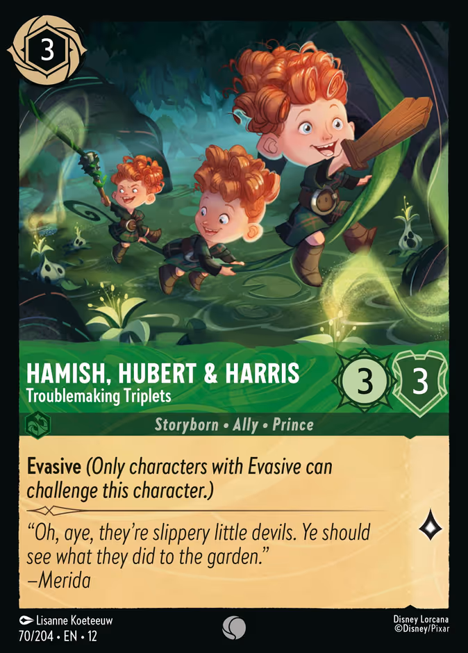 Hamish, Hubert & Harris