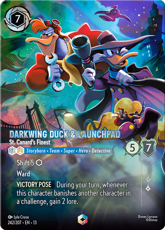 Darkwing Duck & Launchpad