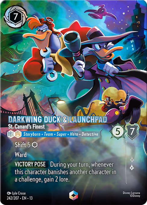 Darkwing Duck & Launchpad