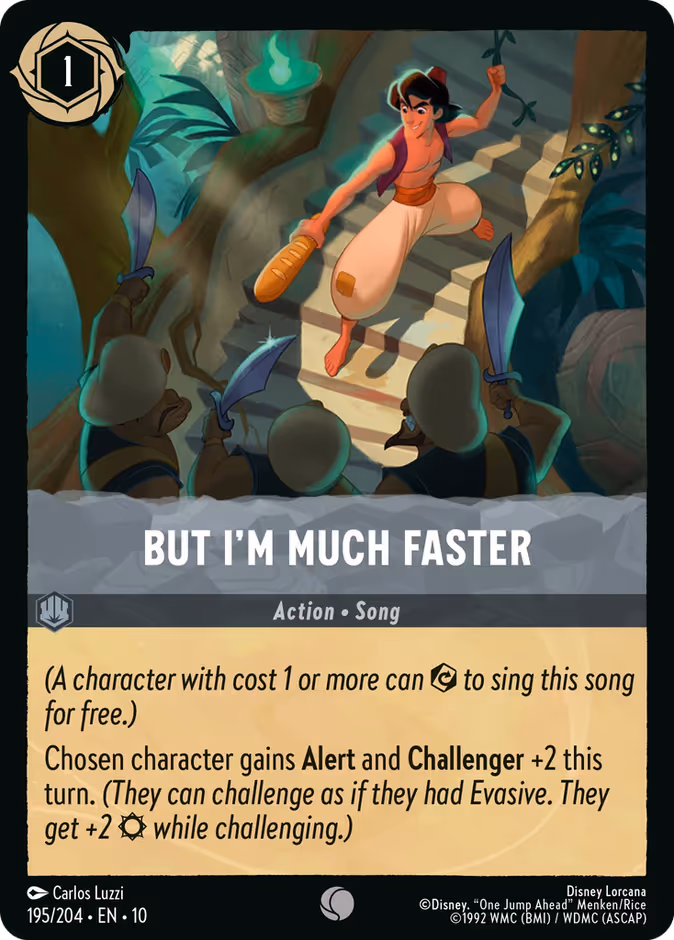But I'm Much Faster