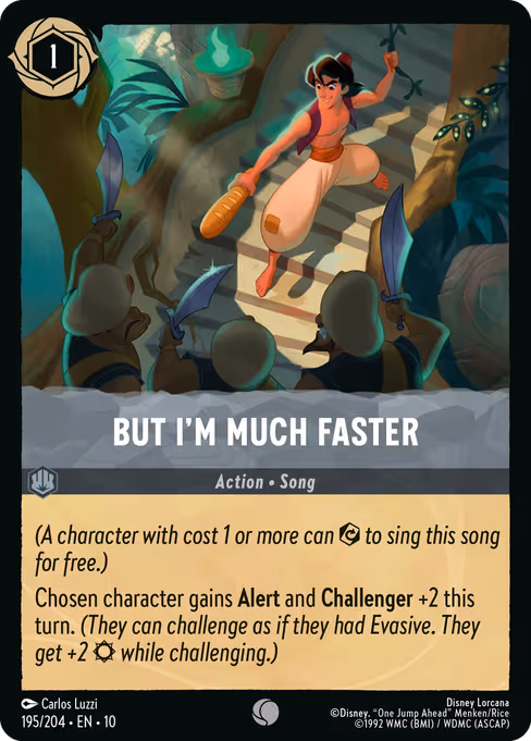 But I'm Much Faster