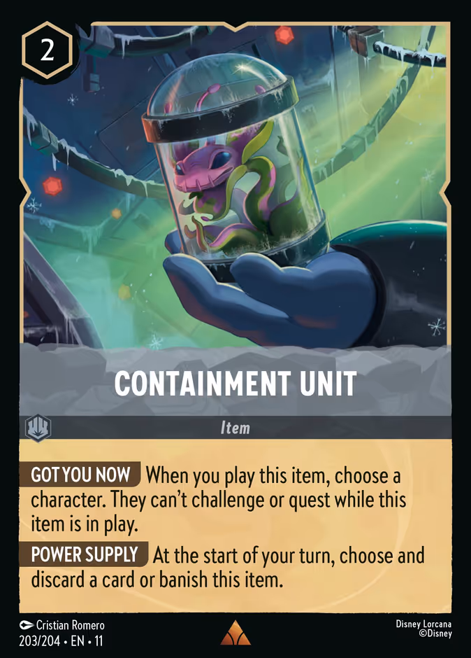 Containment Unit