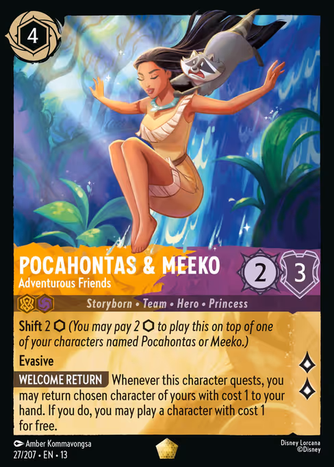 Pocahontas & Meeko