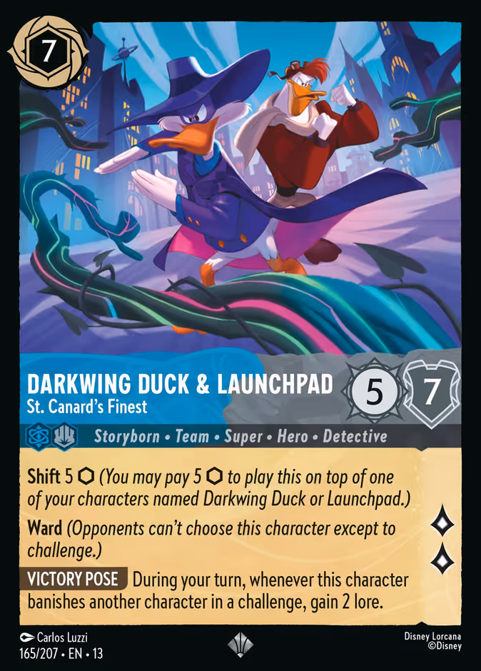 Darkwing Duck & Launchpad