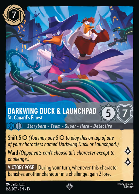 Darkwing Duck & Launchpad
