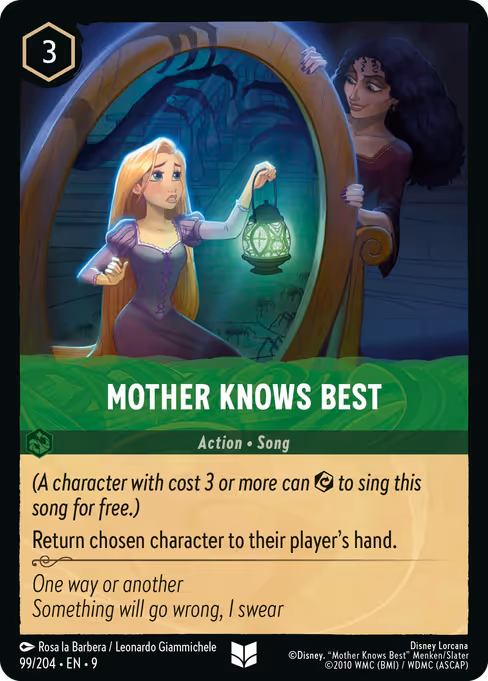 Mother Knows Best