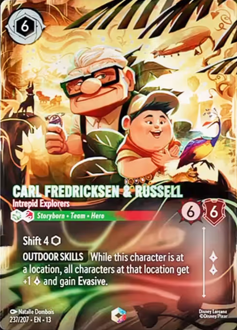 Carl Fredricksen & Russell