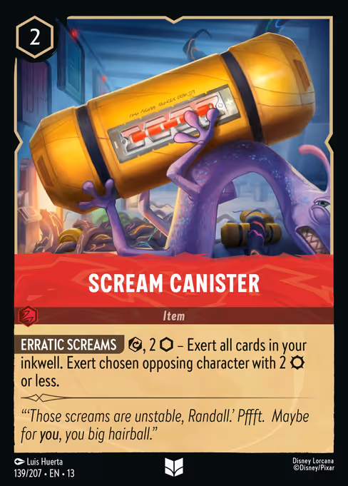 Scream Canister