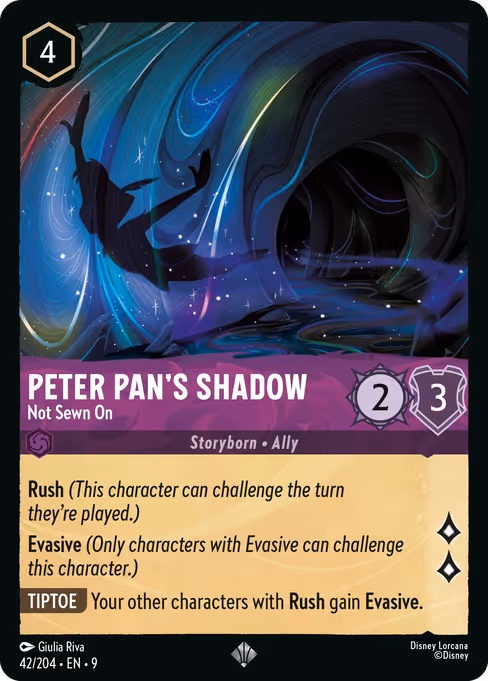 Peter Pan's Shadow
