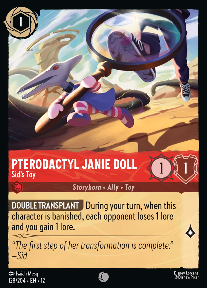 Pterodactyl Janie Doll