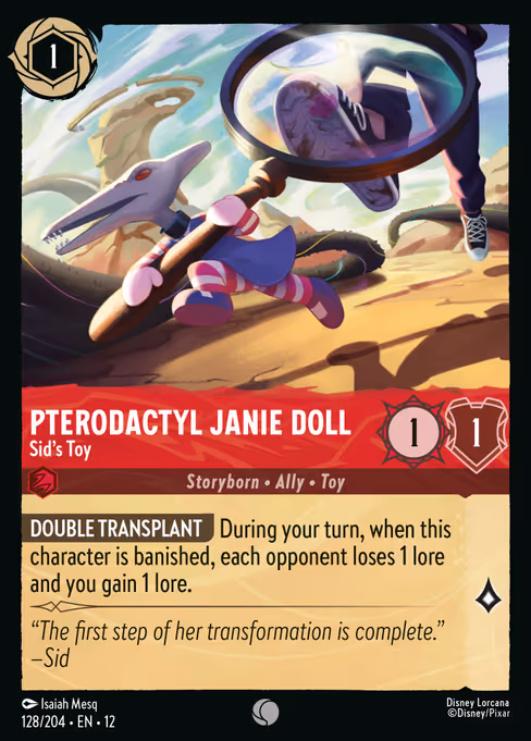 Pterodactyl Janie Doll