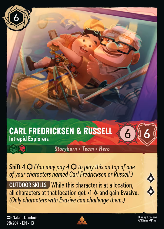 Carl Fredricksen & Russell