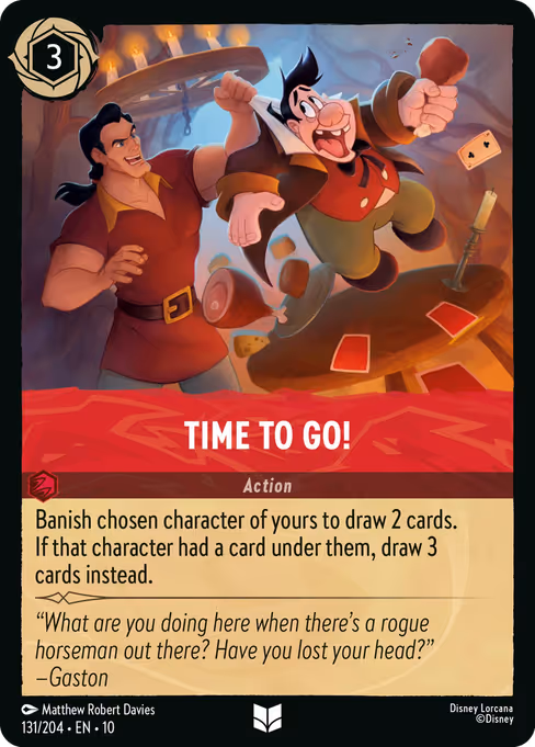 Time to Go!