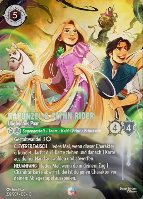 Rapunzel & Flynn Rider