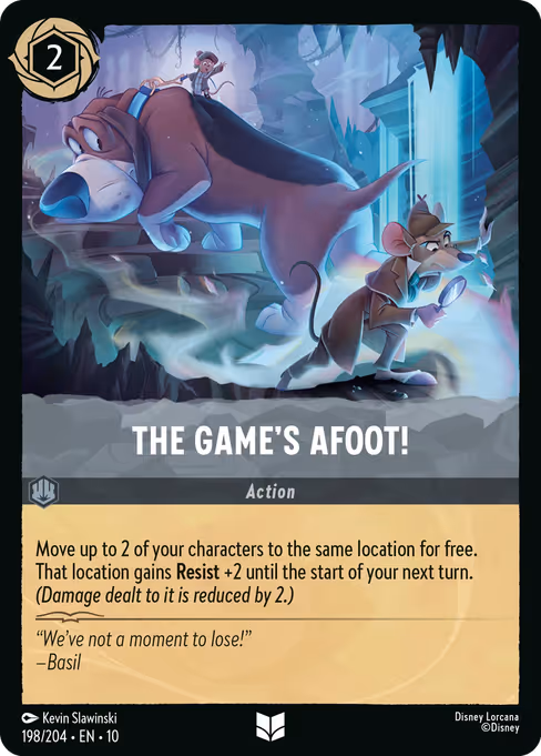 The Game's Afoot!