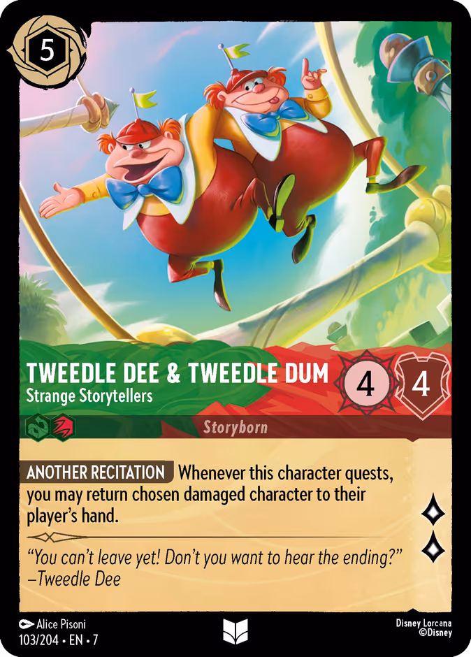 Tweedledee & Tweedledum