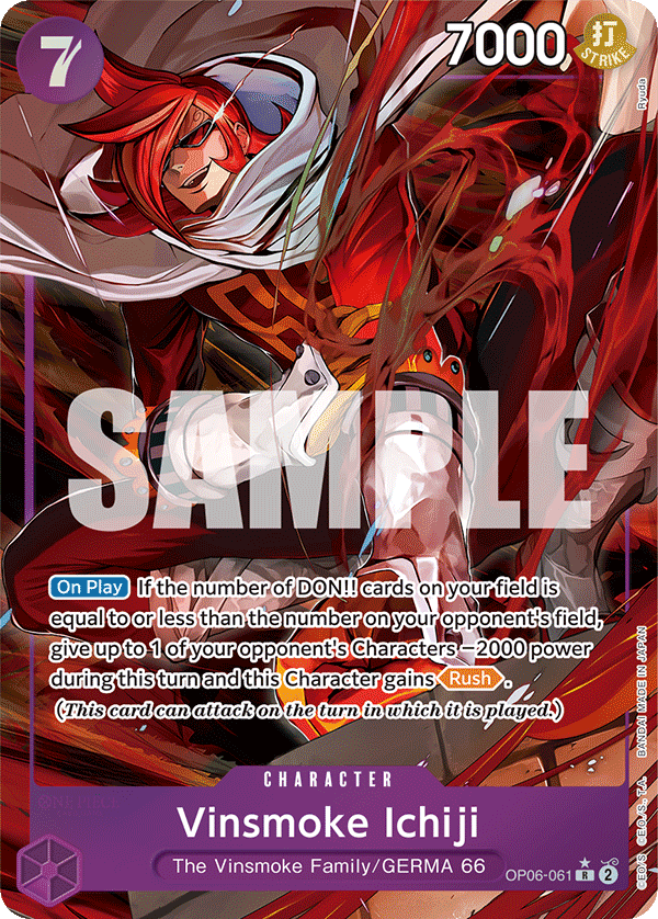 Vinsmoke Ichiji (061) (Alternate Art)