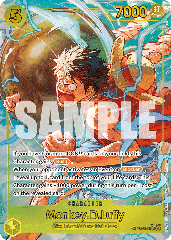 Monkey.D.Luffy (OP15-119) (Alternate Art)