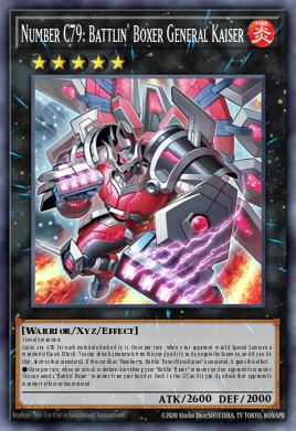 Number C79: Battlin' Boxer General Kaiser