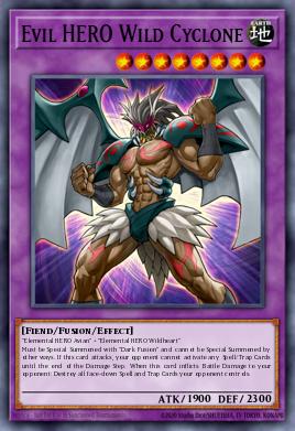 Evil HERO Wild Cyclone