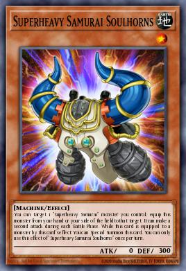 Superheavy Samurai Soulhorns