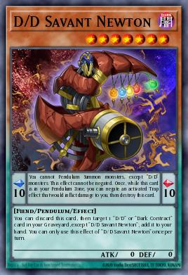 D/D Savant Newton