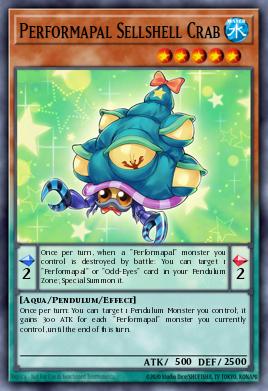 Performapal Sellshell Crab