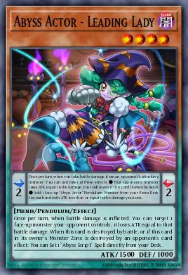 Abyss Actor - Leading Lady