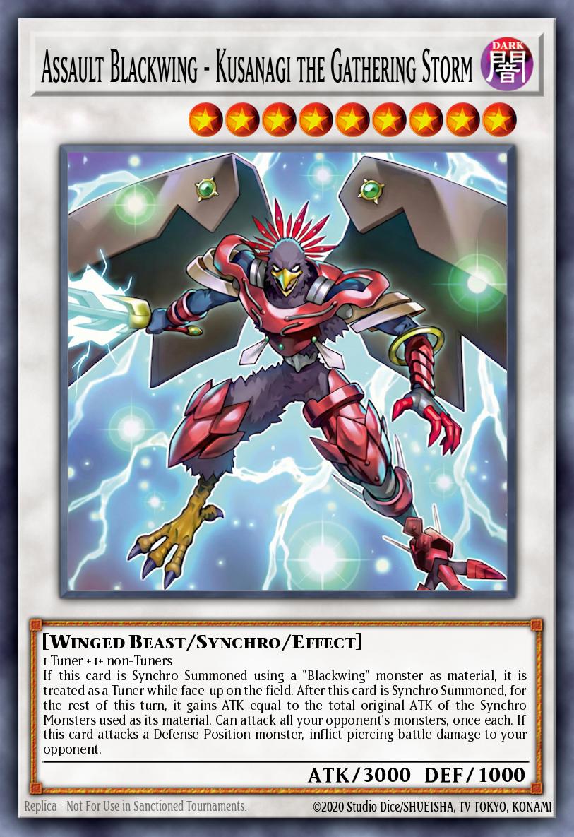 Assault Blackwing - Kusanagi the Gathering Storm