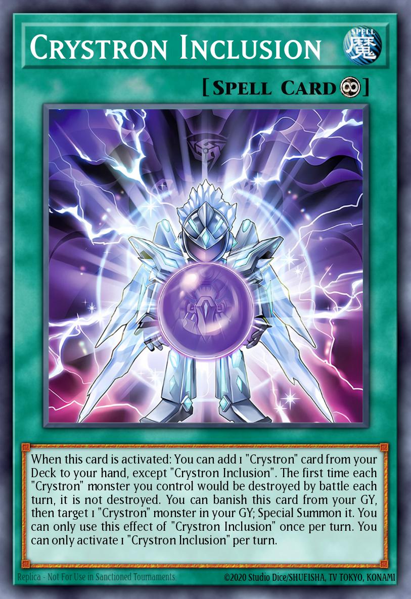 Crystron Inclusion