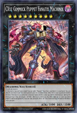 CXyz Gimmick Puppet Fanatix Machinix