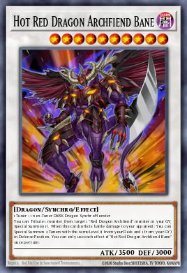 Hot Red Dragon Archfiend Bane