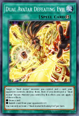 Dual Avatar Defeating Evil