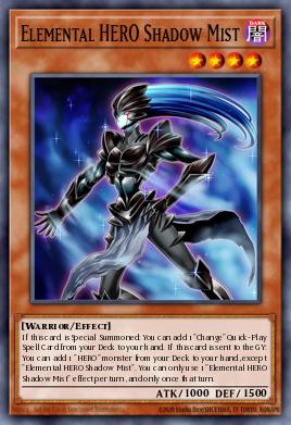 Elemental HERO Shadow Mist