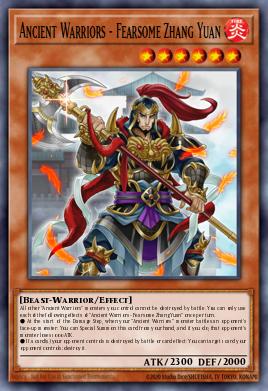 Ancient Warriors - Fearsome Zhang Yuan