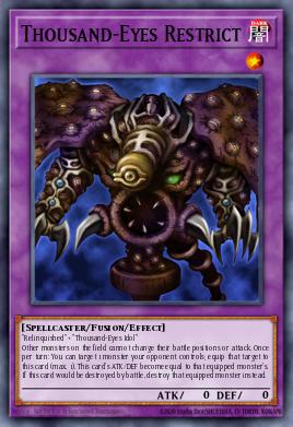 Thousand-Eyes Restrict
