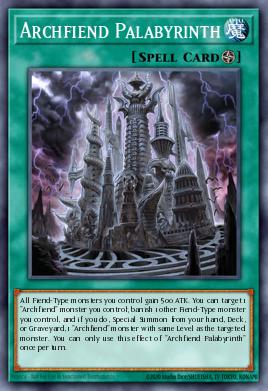 Archfiend Palabyrinth