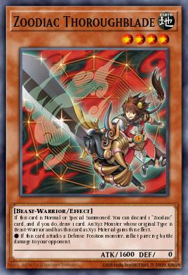 Zoodiac Thoroughblade