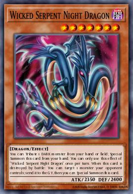 Wicked Serpent Night Dragon