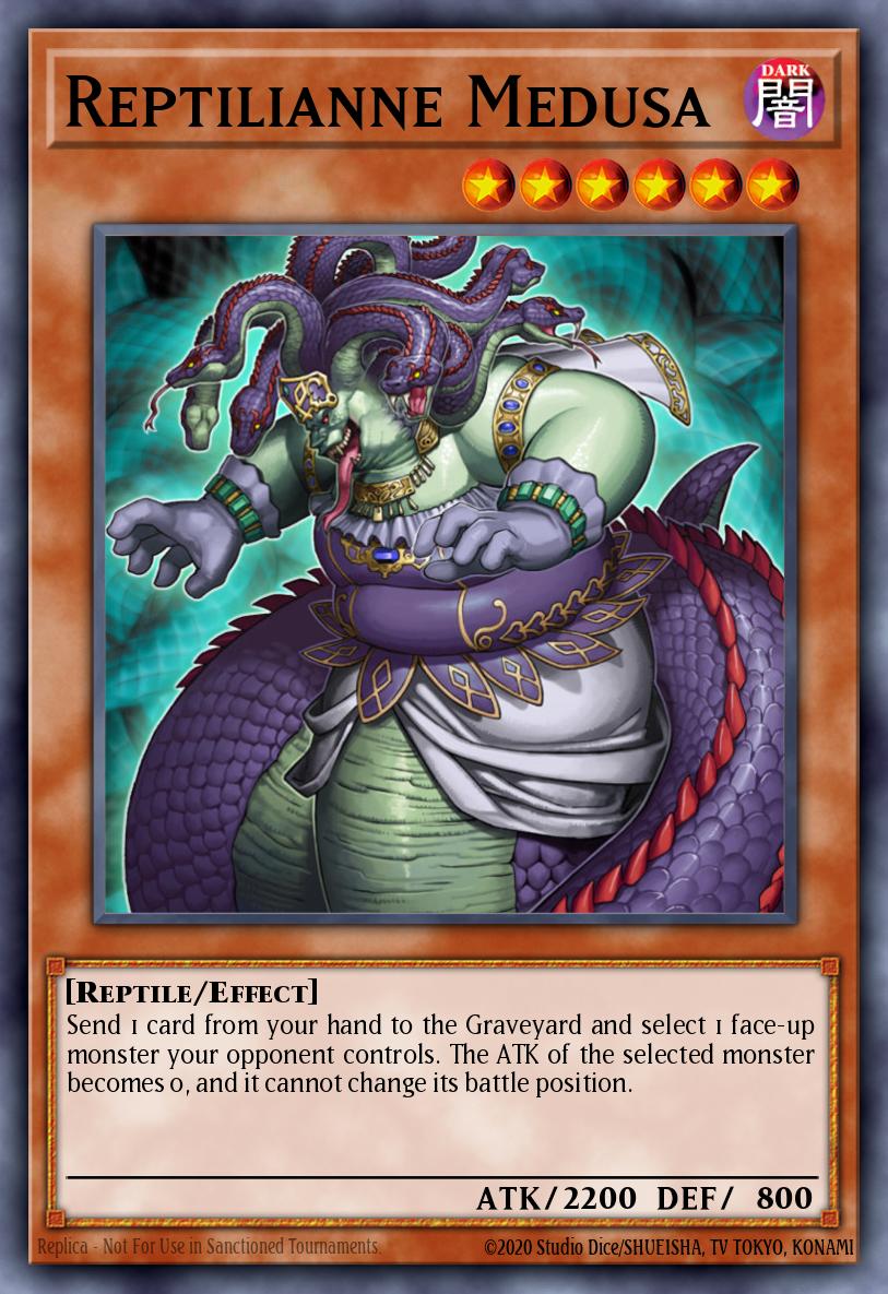 Reptilianne Medusa