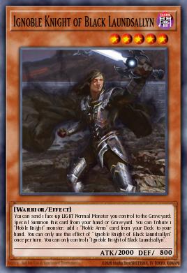 Ignoble Knight of Black Laundsallyn