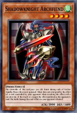 Shadowknight Archfiend