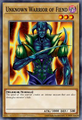 Unknown Warrior of Fiend